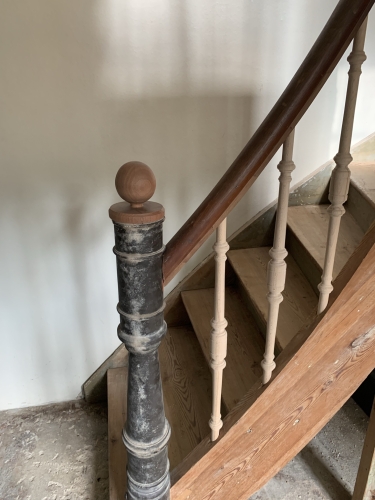Renovering af trappe med snedker